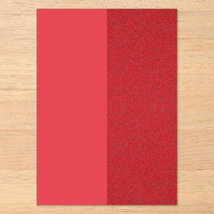 Dubbele Tone Tomaat Rood Acryl Uitnodiging (Custom Uitnodigingen