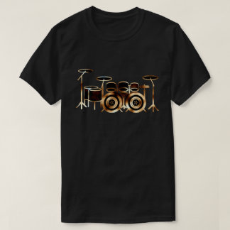 Dubbele trommelvaten t-shirt