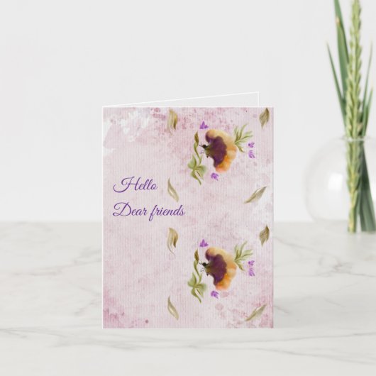 Dubbele uitnodiging (Voorkant)