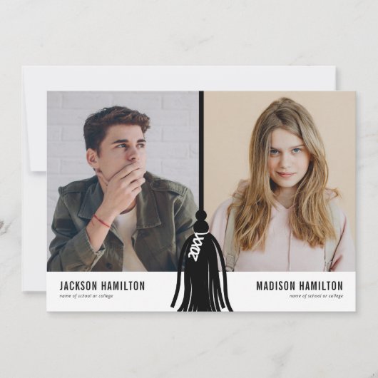 Dubbele uitnodiging van Tassel-partij bij het Afst (Voorkant)