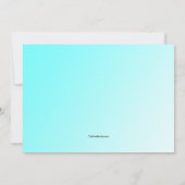 Dubbele uitnodiging voor Afstuderen (Achterkant)