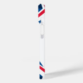 Dubbele Unievaartuig, Britse vlag in 3D Case-Mate iPhone Case (Achterkant / Links)