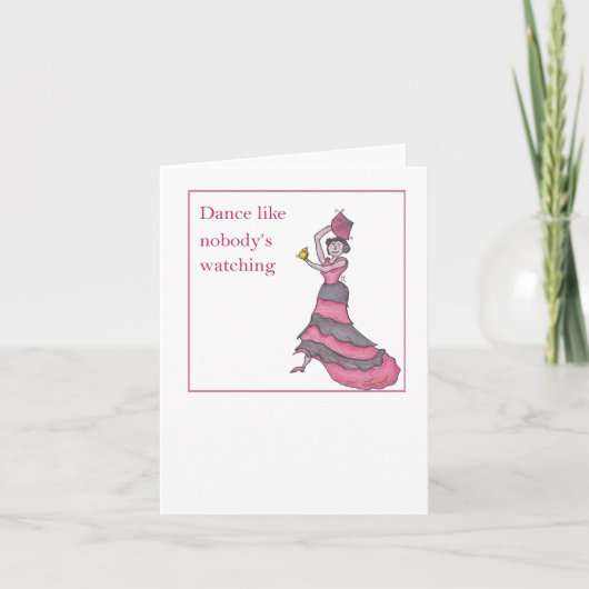 Dubbele Wenskaart Kaart (Voorkant)