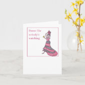 Dubbele Wenskaart Kaart (Gele Bloem)