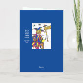 Dubbele Wenskaart Kaart (Achterkant)