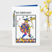 Dubbele Wenskaart Kaart (Gele Bloem)