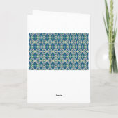 Dubbele Wenskaart Kaart (Achterkant)