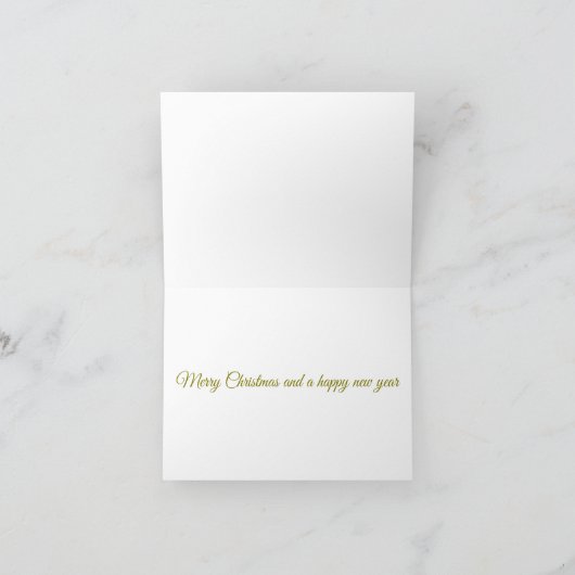 Dubbele wenskaarten kaart (Binnen)