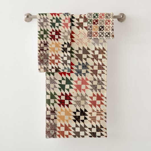 Dubbele X-kanteling Bad Handdoek (Insitu)