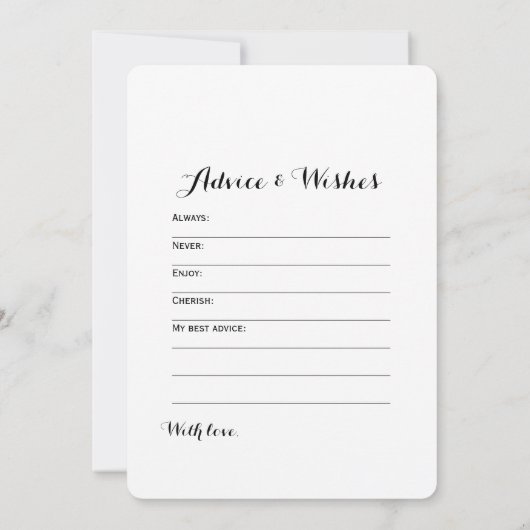 Dubbele Zijkant - 2 Bruidsdouche Spellen Tas | Wen Kaart (Achterkant)