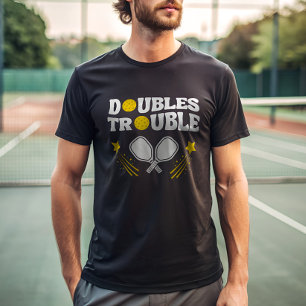 Dubbelspel Pickleball Partner Toernooi T-shirt
