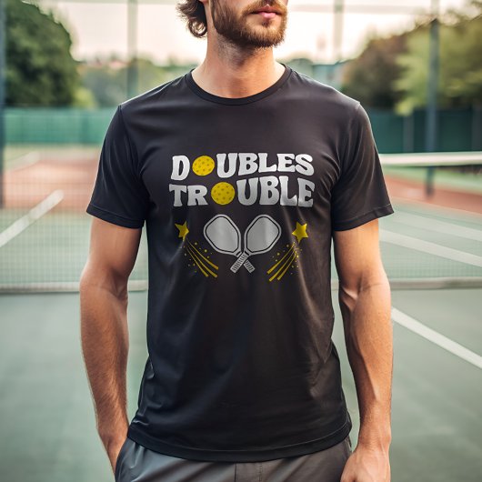 Dubbelspel Pickleball Partner Toernooi T-shirt