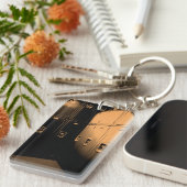 Dubbelzijdig 2 voor één sleutelhanger (Voorkant Rechts)