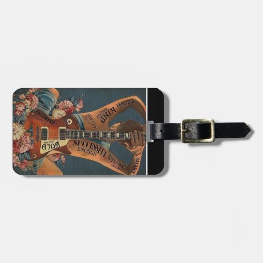 dubbelzijdig bagagelabel (Voorkant horizontaal)