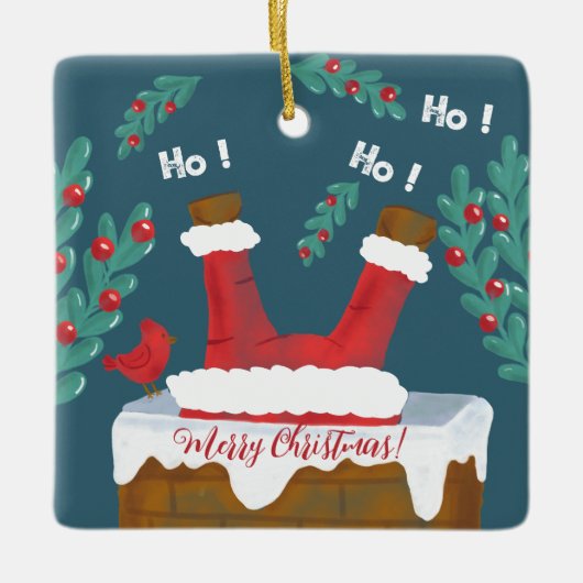 Dubbelzijdig Fun Kerstmis Ornament (Voorkant)