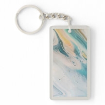 dubbelzijdig gebotteld Boho Blue Acrylische Sleute