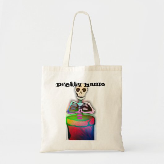 Dubbelzijdig  Homo korting tas! Tote Bag (Voorkant)