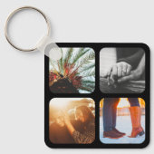 Dubbelzijdig metaal 8 Sleutelhanger voor het uitli (Voorkant)