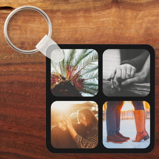 Dubbelzijdig metaal 8 Sleutelhanger voor het uitli (Voorkant)