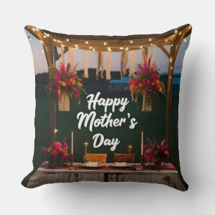 Dubbelzijdig Moederdag Pillow Design Concept Kussen