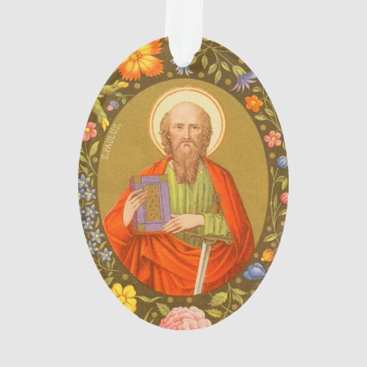 Dubbelzijdig St. Paul (PM 06) Acryl Ornament (achterkant)