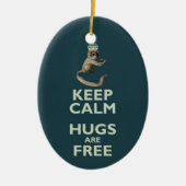 Dubbelzijdig versieringsmiddel keramisch ornament (Voorkant)