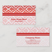 Dubbelzijdig Visitekaartje (Voorkant / Achterkant)