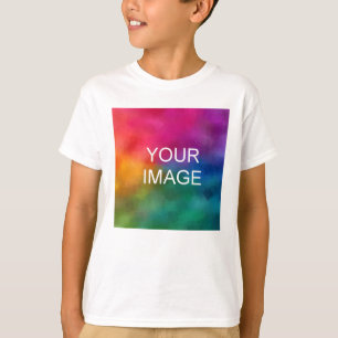 Dubbelzijdig voeg Afbeelding Witte Sjablonen dozen T-shirt