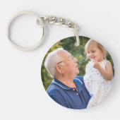 Dubbelzijdige Creëer uw eigen twee foto's Sleutelhanger (Voorkant)