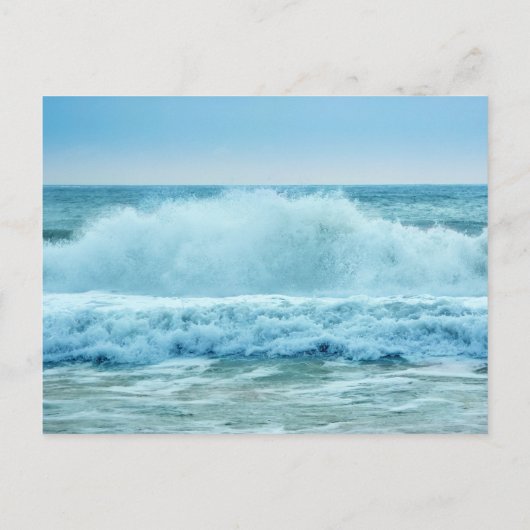 Dubbelzijdige Ocean Wave Crashing Kaart (Achterkant)