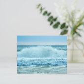 Dubbelzijdige Ocean Wave Crashing Kaart (Staand voorkant)
