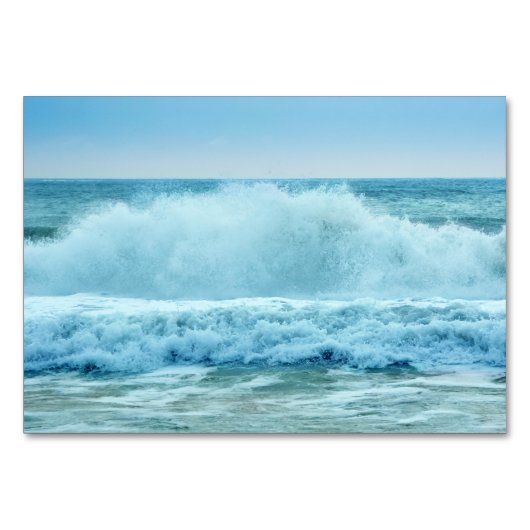 Dubbelzijdige Ocean Wave Crashing Kaart (Voorkant)