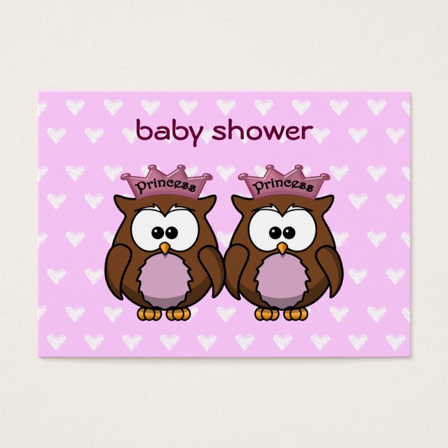 dubbelzijdige princse visitekaartje (Voorkant)