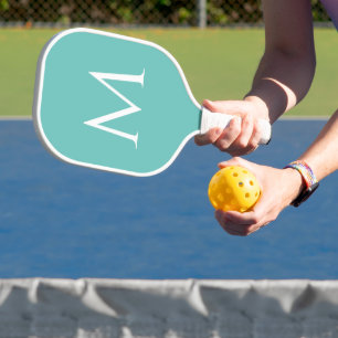 dubbelzijdige Sjabloon Monogram Naam Pickleball Paddle