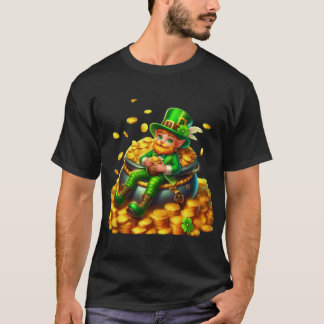 Dubbing Leprechaun St Patricks Day Shenanigans Sai T-shirt