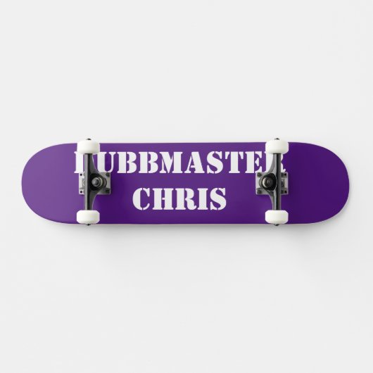 DUBBMASTER CHRIS SKATEBOARD / INTERLUDE AFBEELDING (Horizontaal)