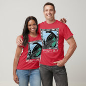 Dublin2029 bid with writing white retro t-shirt (Unisex)