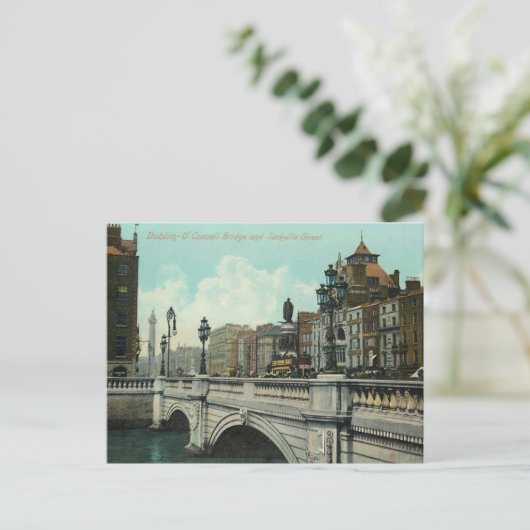 Dublin Bridge Briefkaart (Staand voorkant)