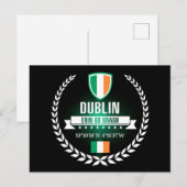 Dublin Briefkaart (Voorkant / Achterkant)