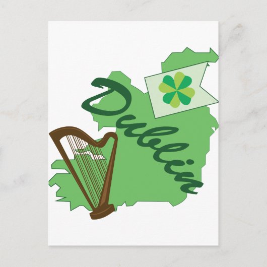 Dublin Briefkaart (Voorkant)