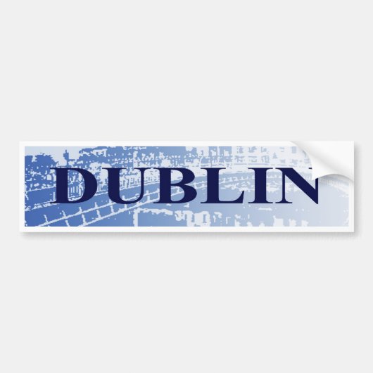 Dublin Bumpersticker (Voorkant)