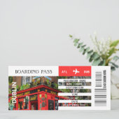 Dublin carte d'embarquement week-end (Debout devant)