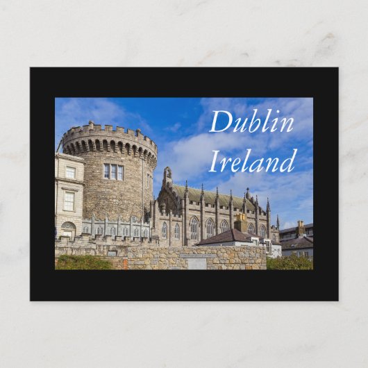 Dublin Castle, Ierland Briefkaart (Voorkant)