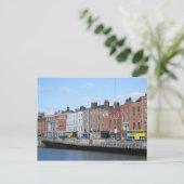 Dublin Centre on the Liffey Briefkaart (Staand voorkant)