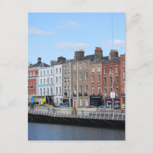Dublin Centre on the Liffey Briefkaart