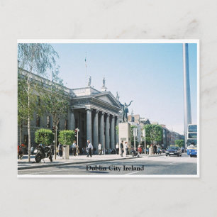 Dublin centrum, GPO & Millennium Spire Briefkaart