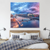 Dublin City Canvas Afdruk (Insitu (Slaapkamer))