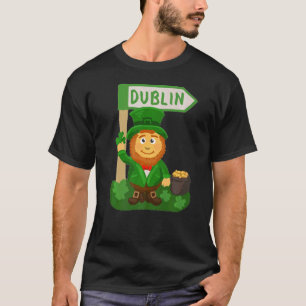 Dublin City Ireland souvenir gift for men women Pr T-shirt