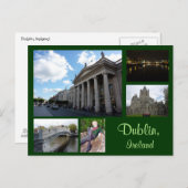 Dublin Collage Briefkaart (Voorkant / Achterkant)