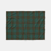 Dublin County Irish Tartan Fleece Deken (Voorkant (Horizontaal))